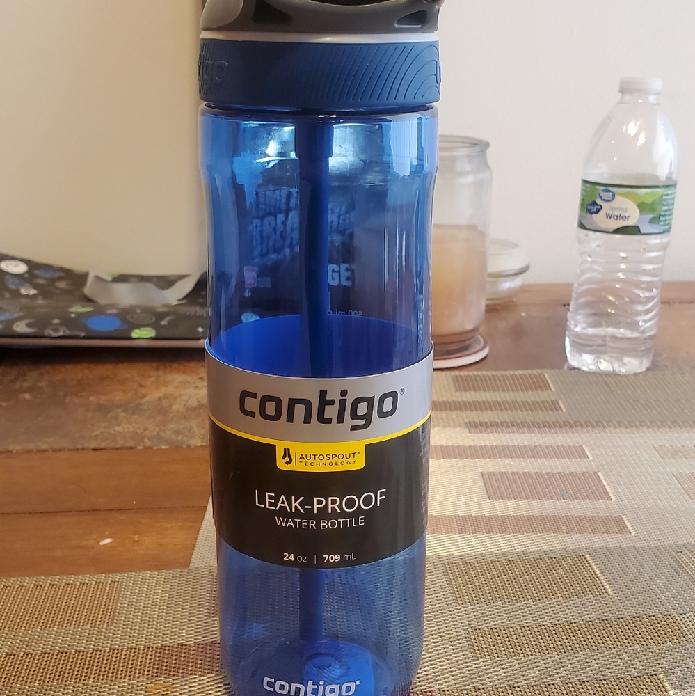 Blue Contigo 24oz Spill proof Water Bottle